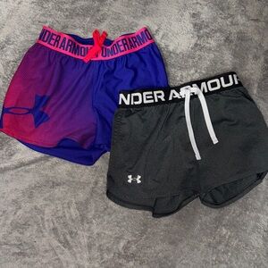 Under Armour Women's Athletic Shorts - Black and Pink